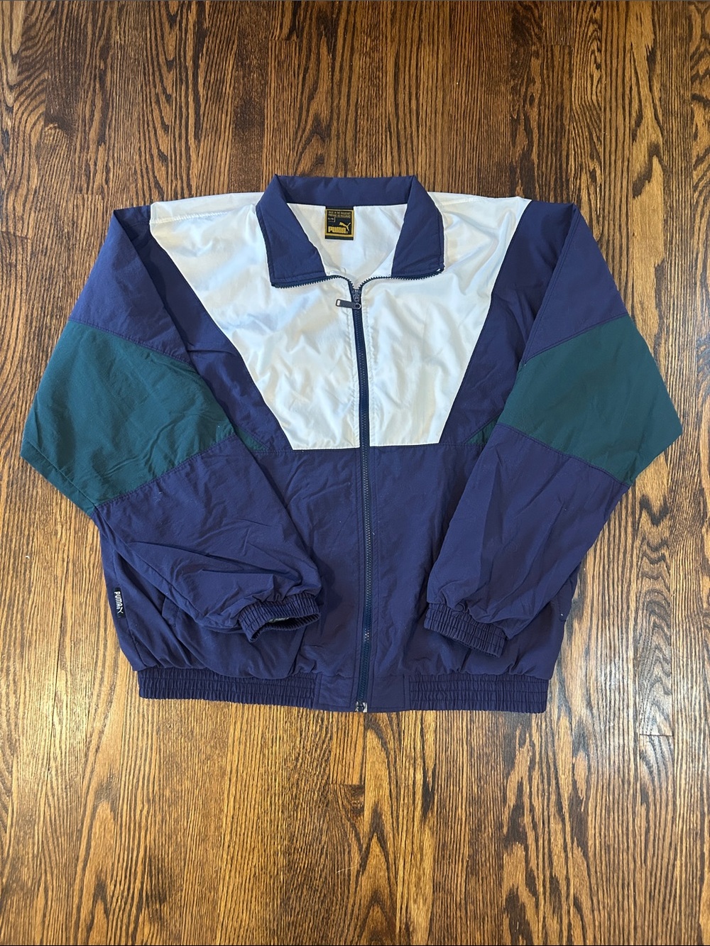 Vintage 90s Puma Windbreaker Jacket
